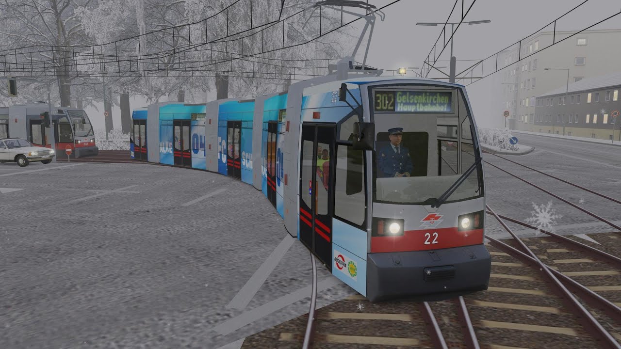 LET`S PLAY OMSI 2 / Linie 302 mit Wiener ULF in Gladbeck