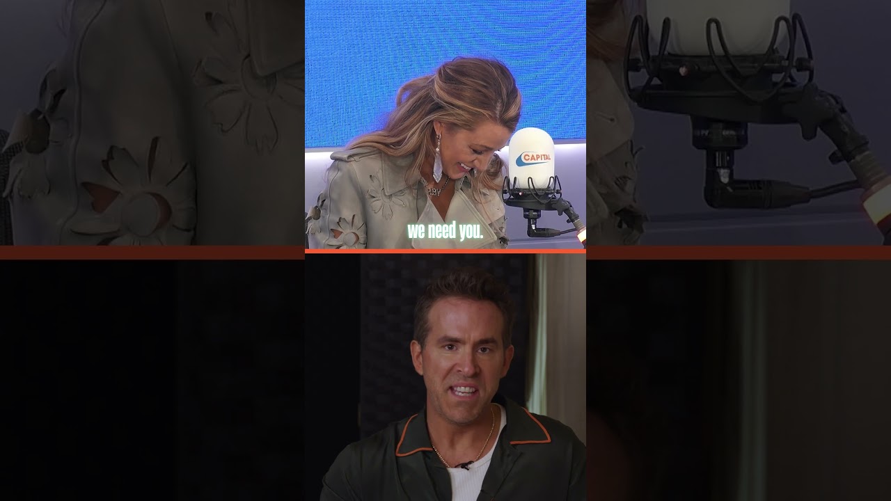 Blake Lively gets emotional reacting to Ryan Reynolds' surprise | Capital