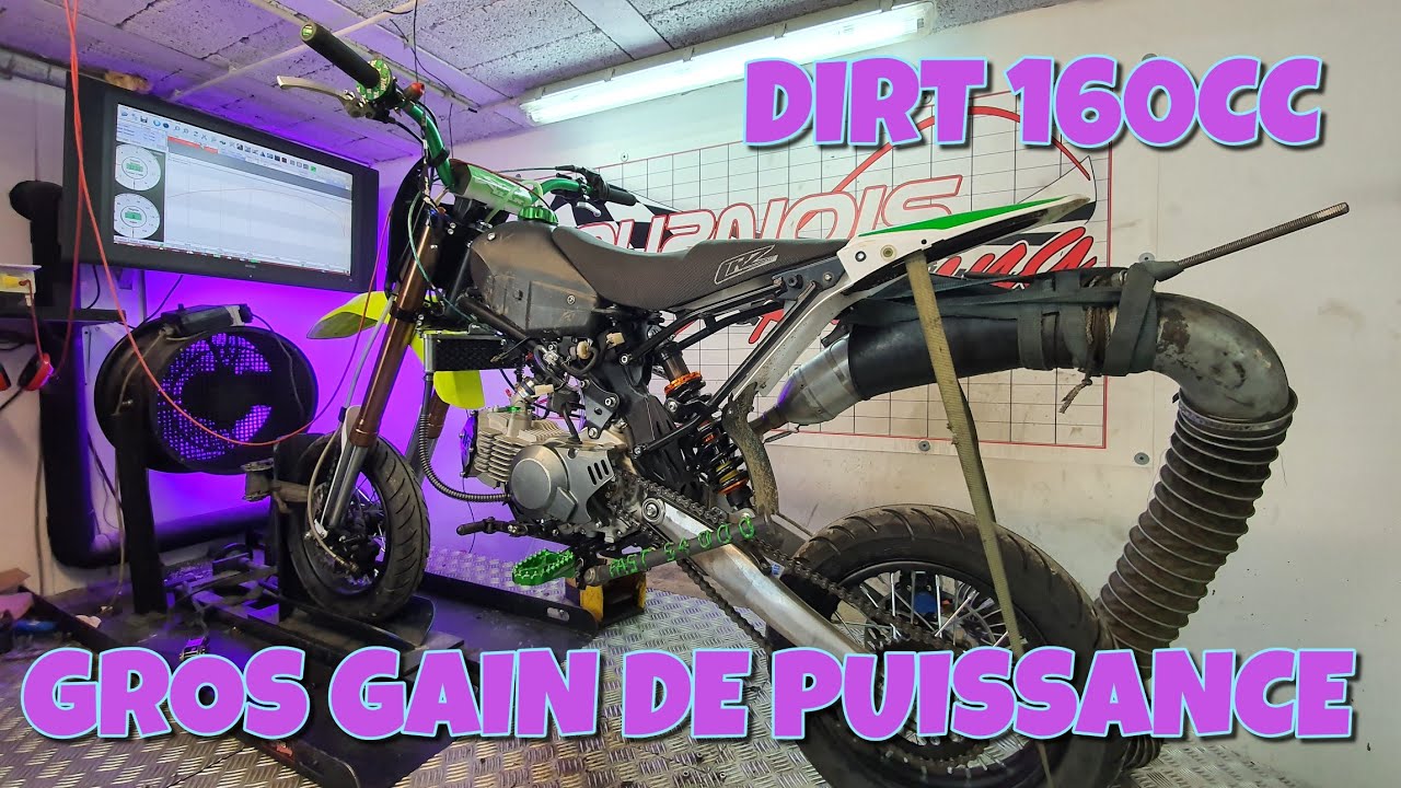 DIRTBIKE DRIFT 140 / 160cc gros gain !