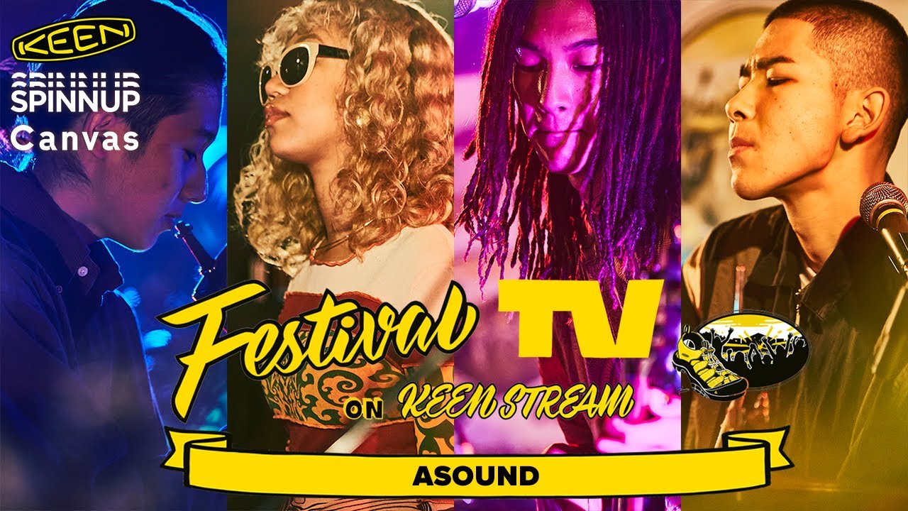 ASOUND が フェスTV 音楽ライブに登場【Festival TV on KEENSTREAM Vol.53】