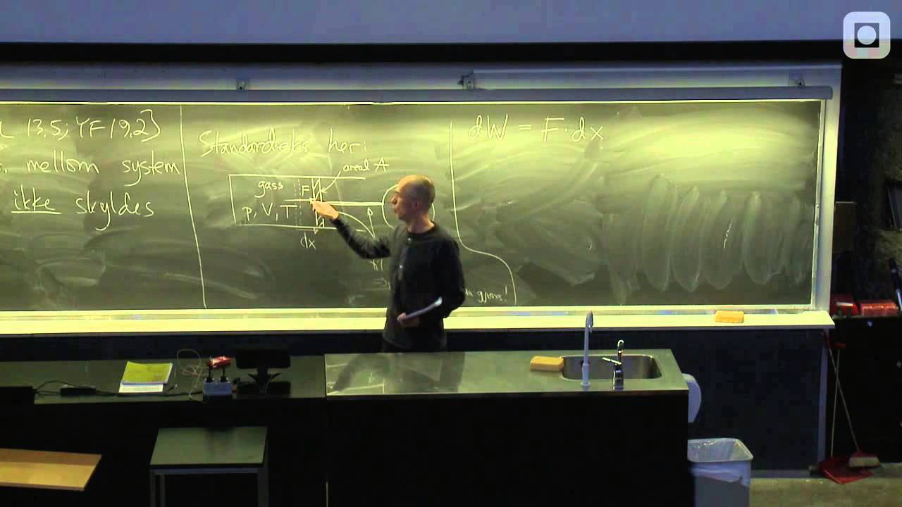 7: Reversible prosesser. Arbeid.