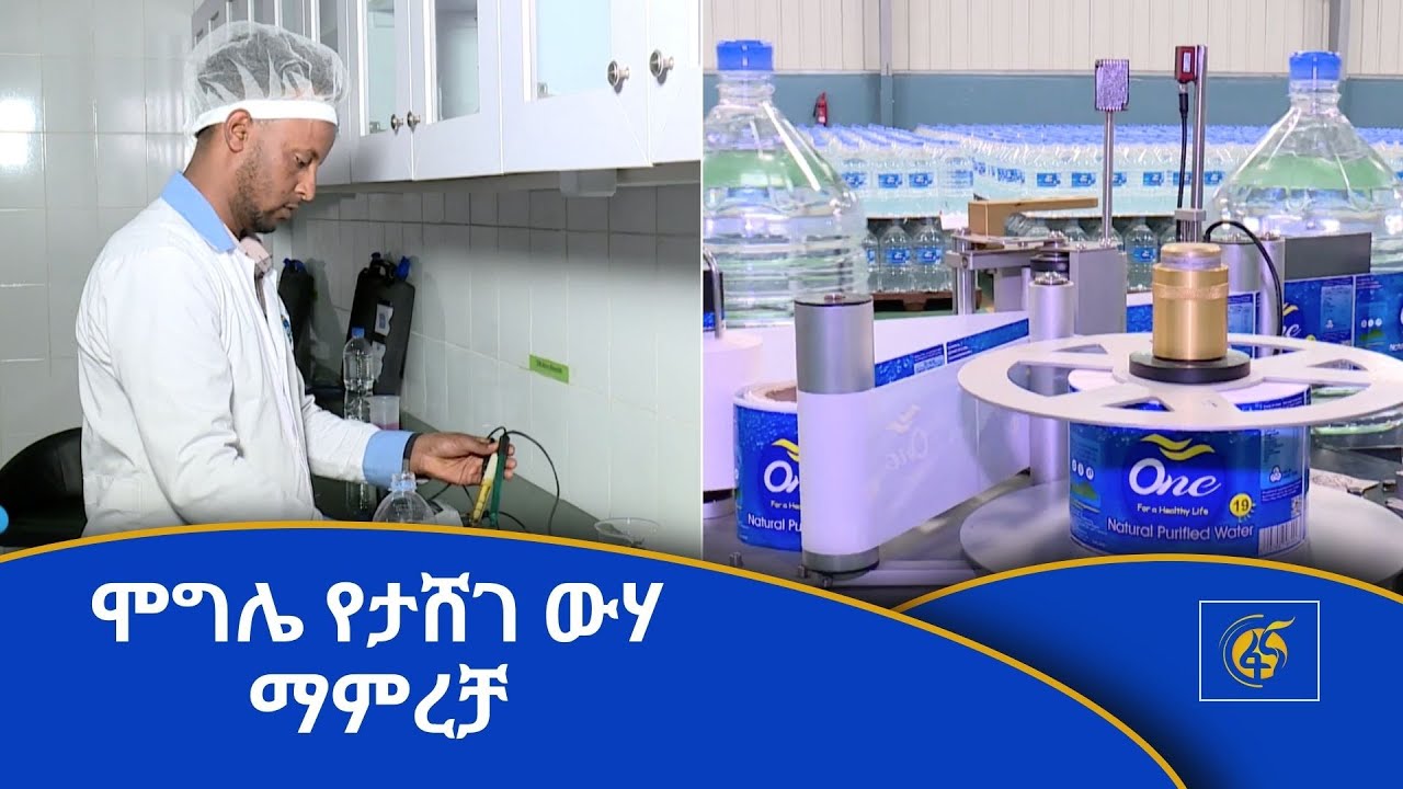 ሞግሌ የታሸገ ውሃ ማምረቻ