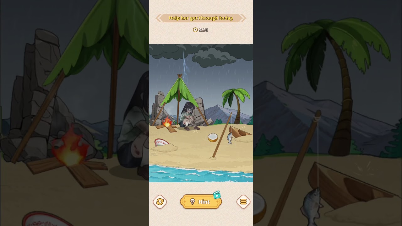 Brain Puzzle Tricky Quest level Island Survival 