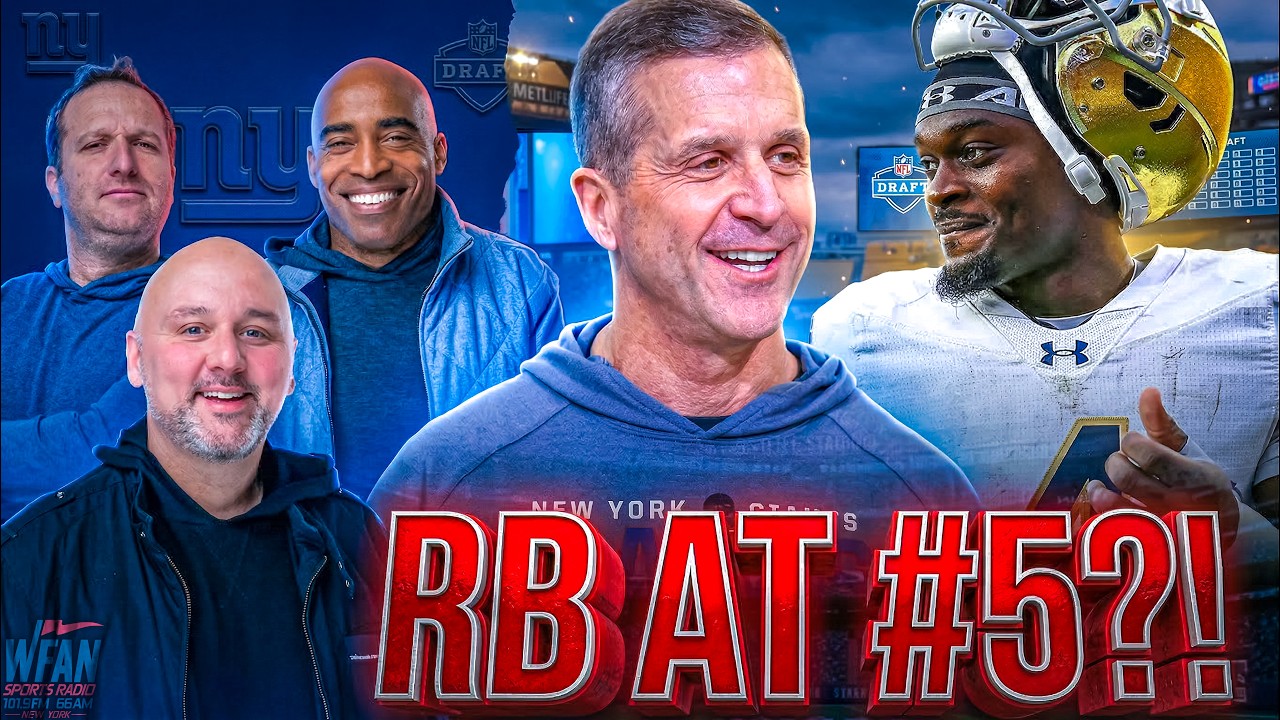 Giants Are BUILDING Something SCARY! RB at #5 CHANGES EVERYTHING!