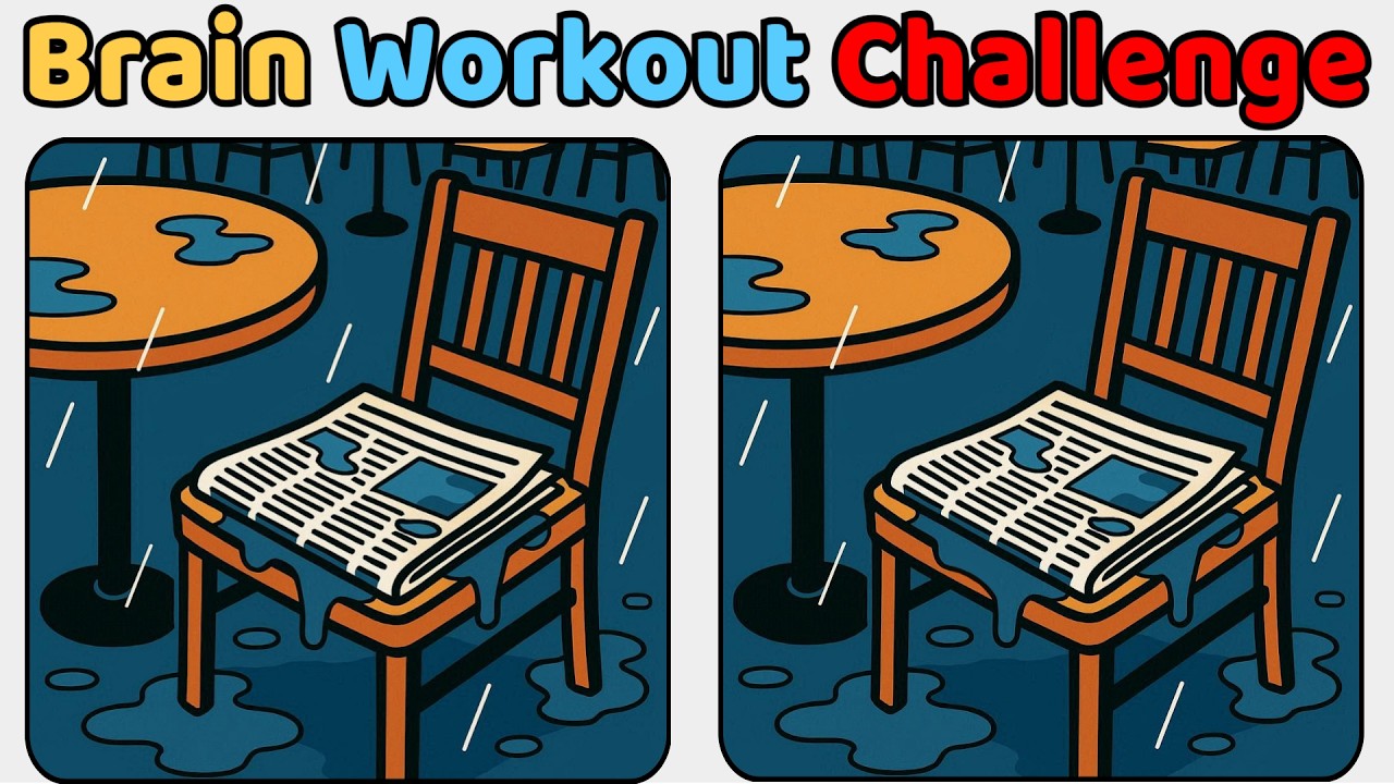 Spot The Difference : Brain Workout Challenge! [Find The Fifference]