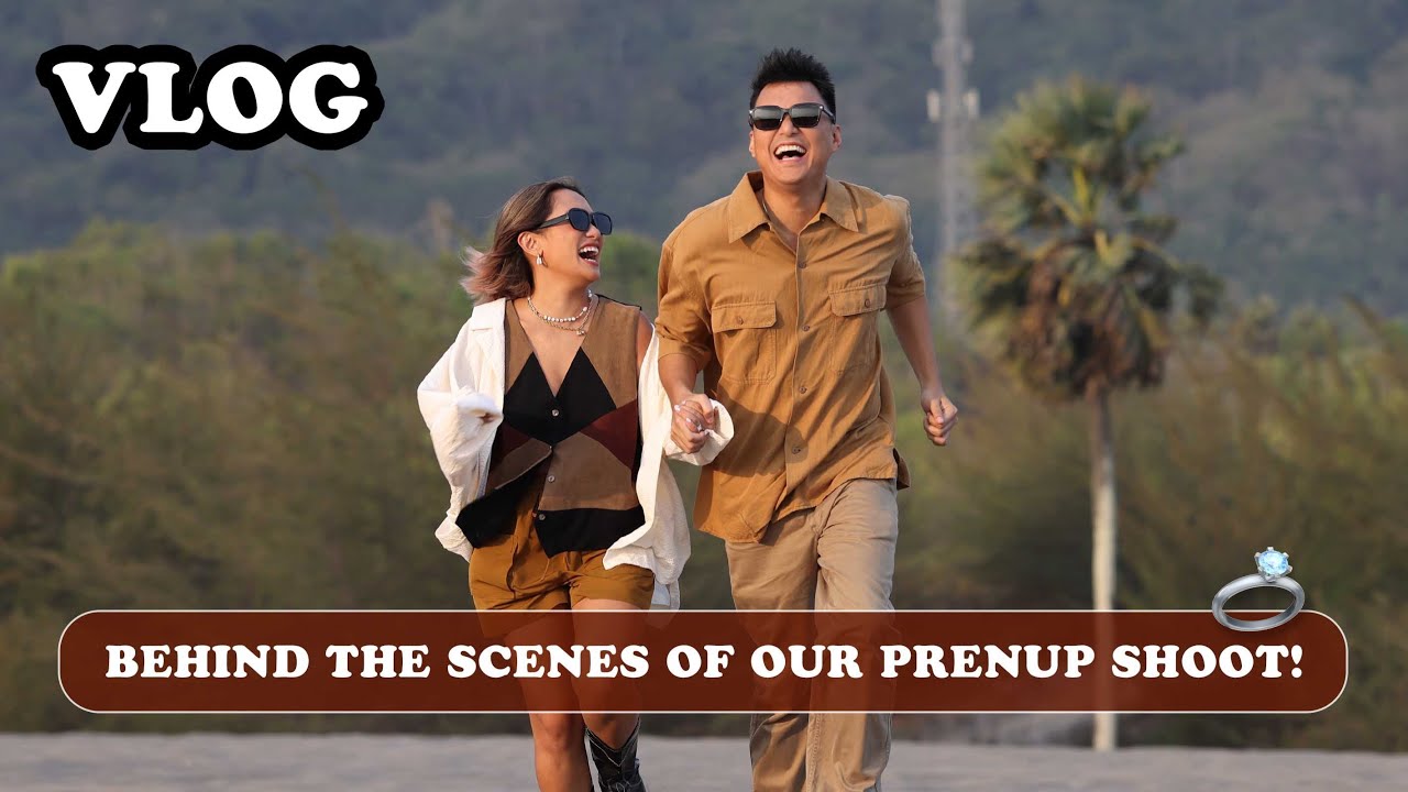 Vlog: BTS of Our Prenup Shoot in Yogyakarta | Laureen & Miggy