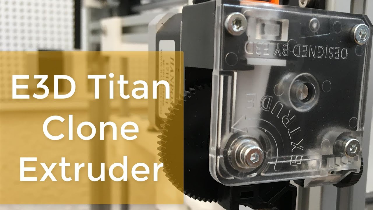 Ultimaker Style 3D Printer Build Tutorial 14 - E3D Titan Style Extruder Assembly and Attaching