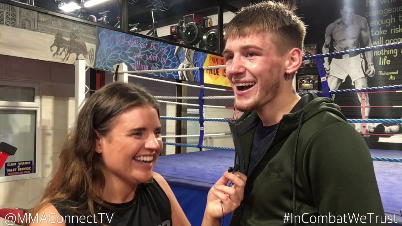 MTK Global professional boxer Gary Cully talks next outing & life in fight camp