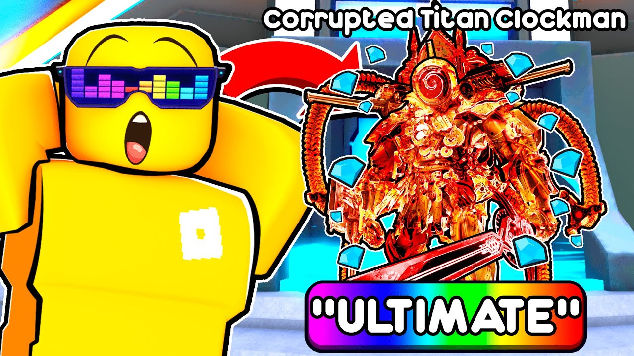Unlocking CORRUPTED CLOCK TITAN In Toilet Tower Defense