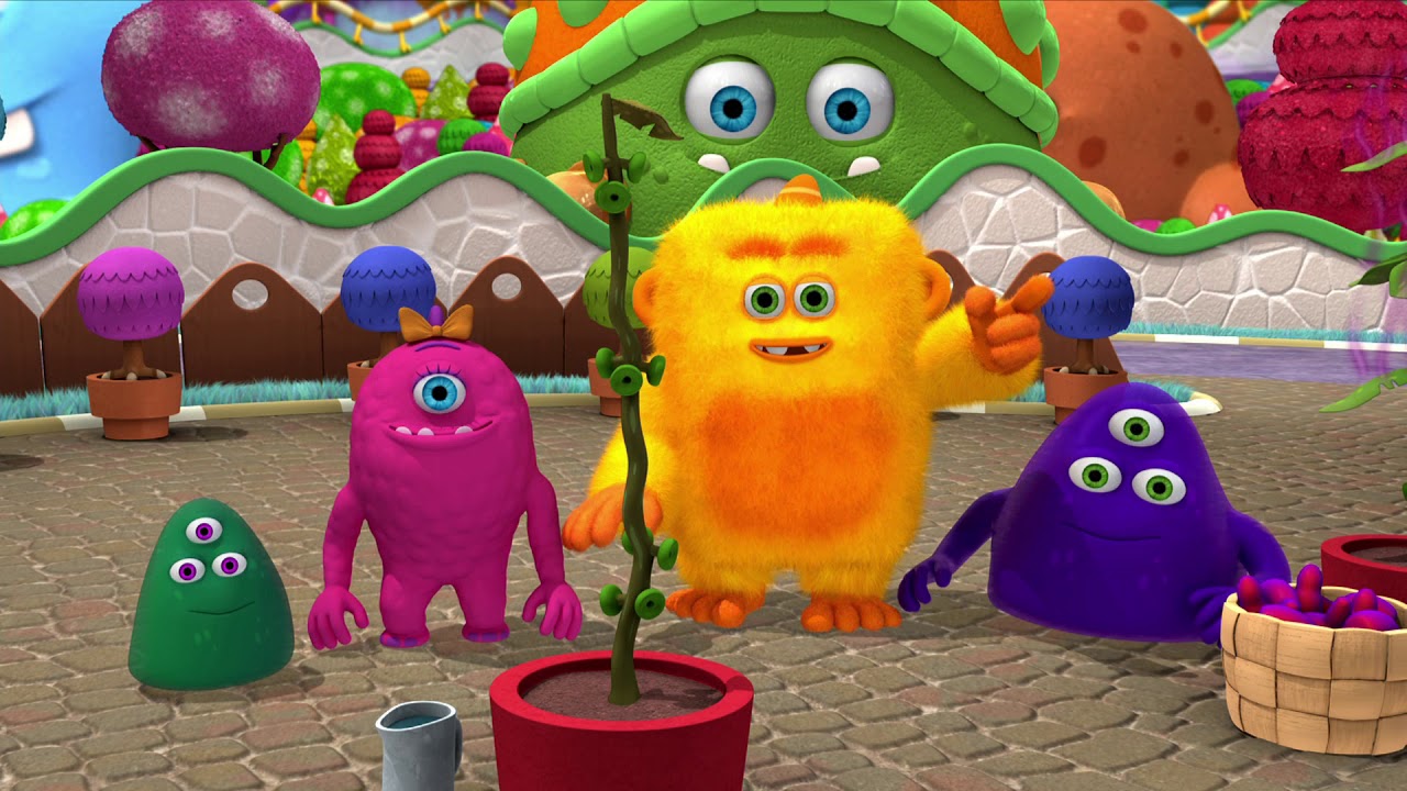 Monsters | Uncle Gloop's Putrid Peppers | Learn Math for Kids | Cartoons for Kids