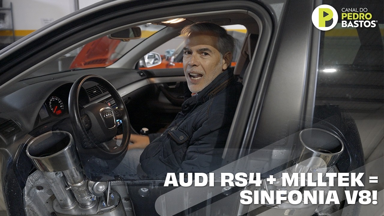 RESSUSCITEI a minha Audi RS4… e o V8 nunca soou assim!