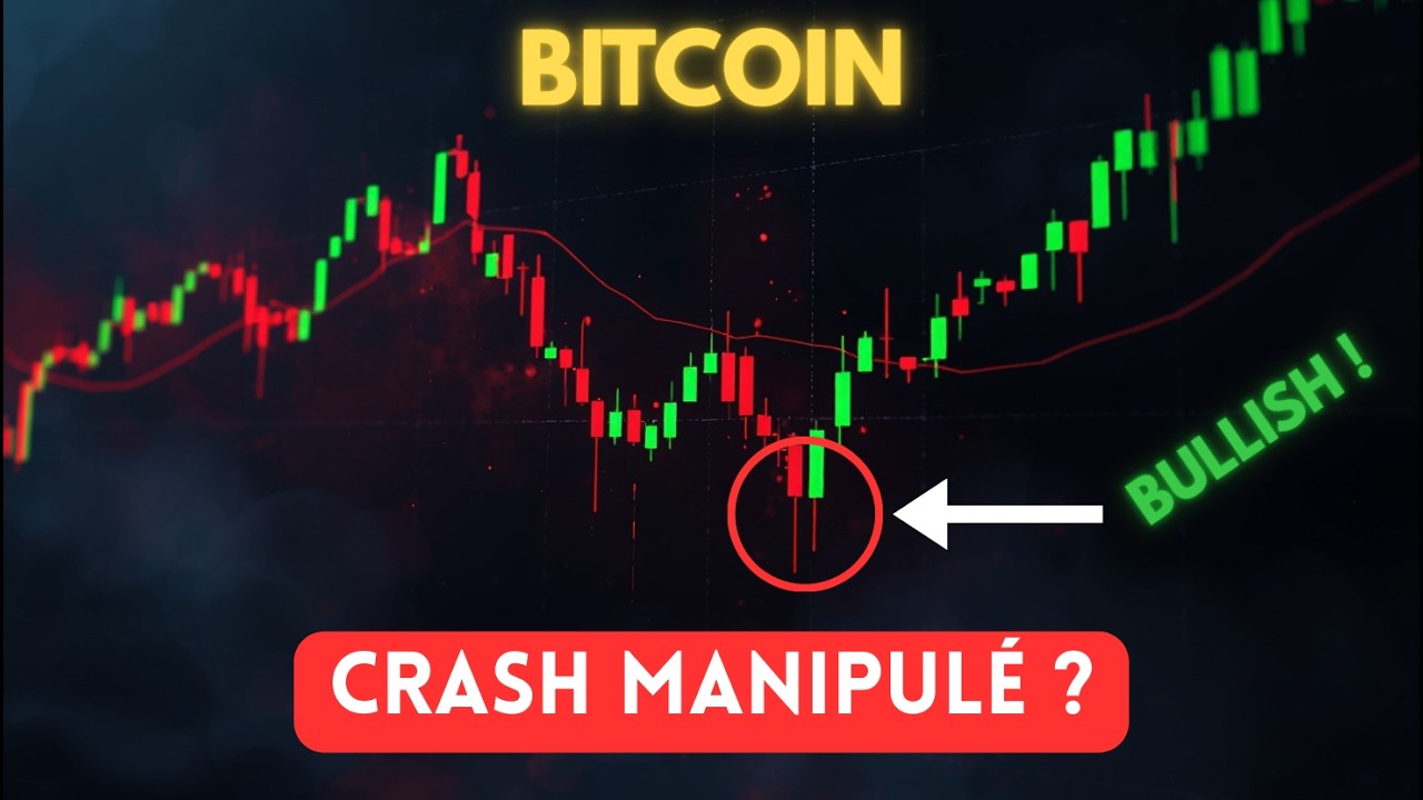 Crash manipulé ? Bitcoin prêt à repartir à la hausse ! 🚨