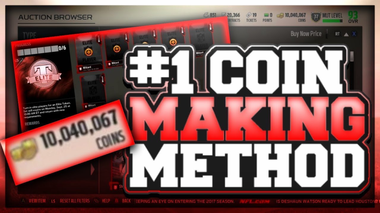#1 COIN TUTORIAL IN MADDEN 18!! | EASIEST COIN MAKING METHOD!! | BEST COIN GLITCH IN MUT 18!!