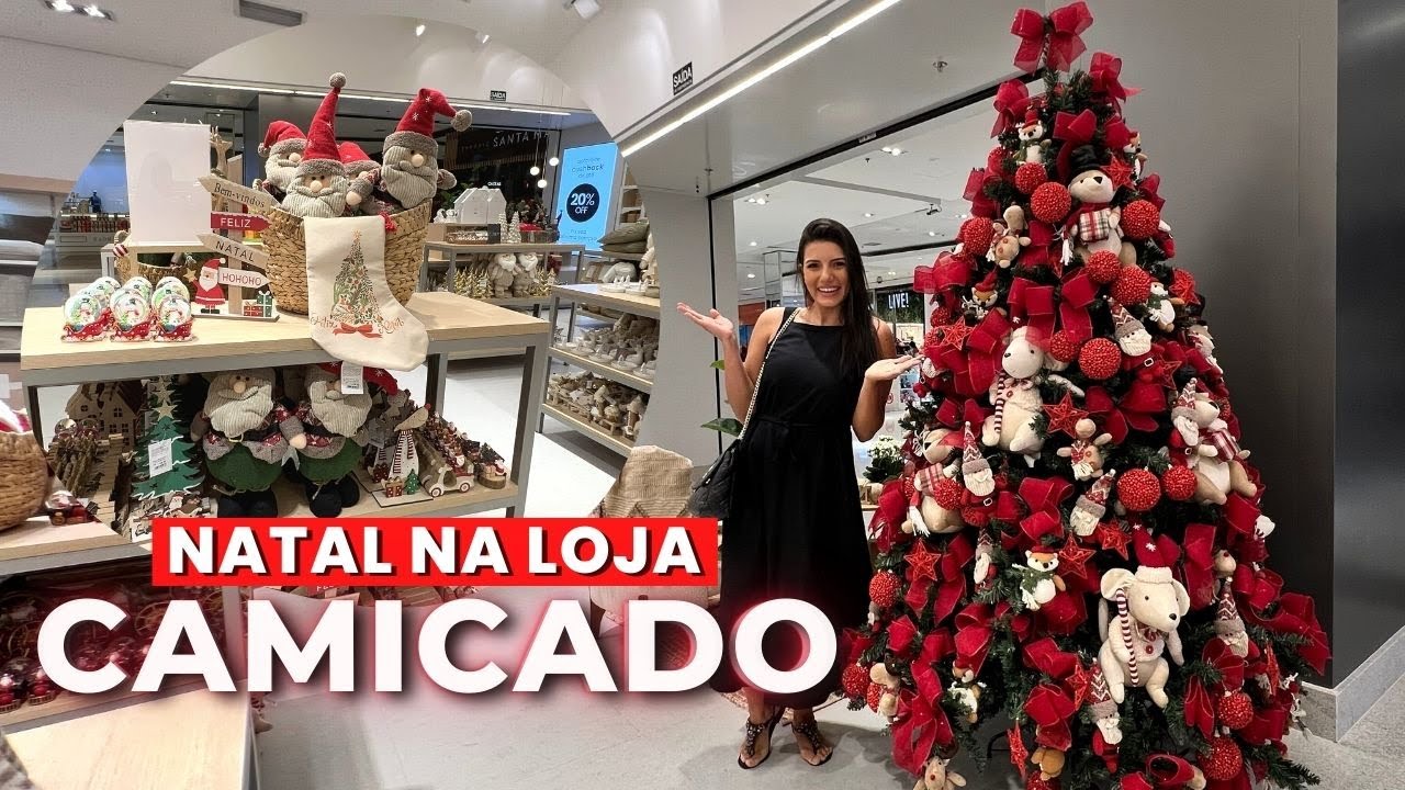 Decoração de Natal 2023 na loja Camicado! 🎄 CUPOM DESCONTO COMICADO9 = 10% OFF