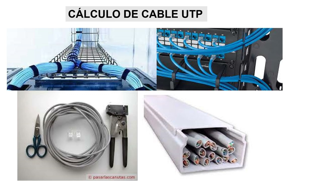 Cálculo de cable UTP