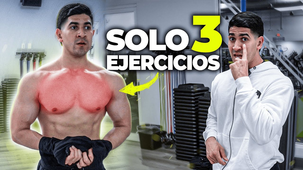 Secretos del Pecho: Los 3 Mejores Ejercicios para Máximo Crecimiento