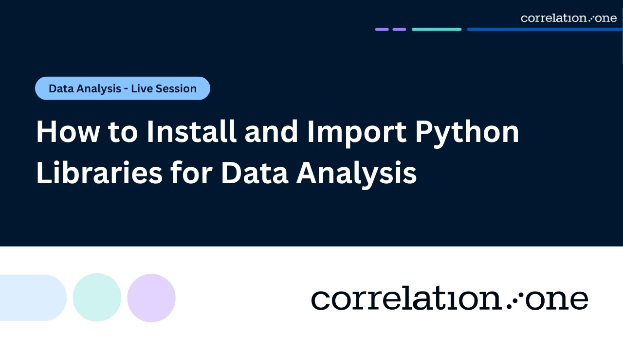 How to Install and Import Python Libraries for Data Analysis