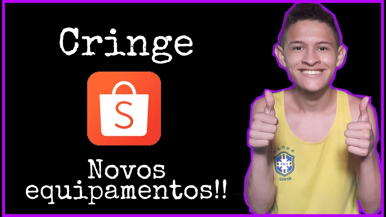 Chegaram meus novos equipamentos da shoppe!!  (muito cringe)