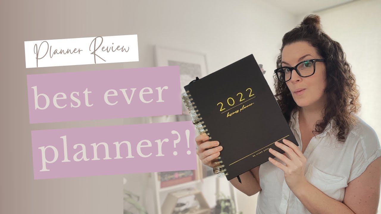 Steph Pase Business Planner 2022 Review and Walkthrough