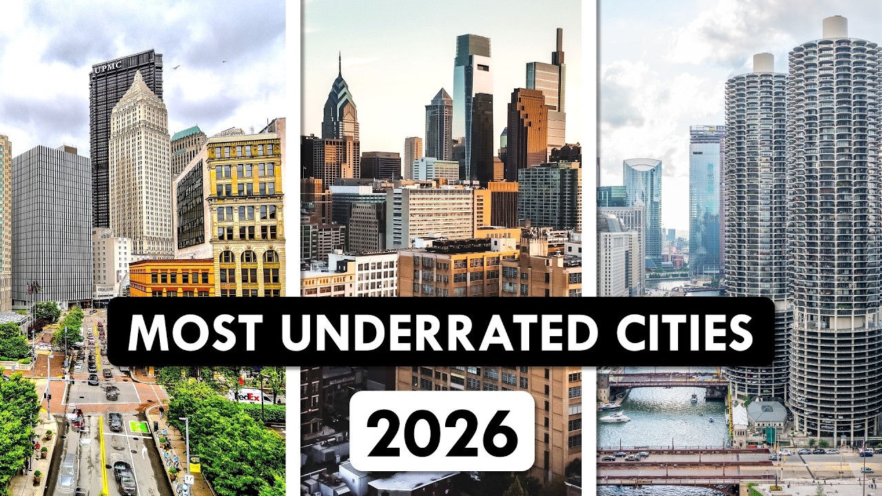 10 poważnie niedocenianych miast w USA