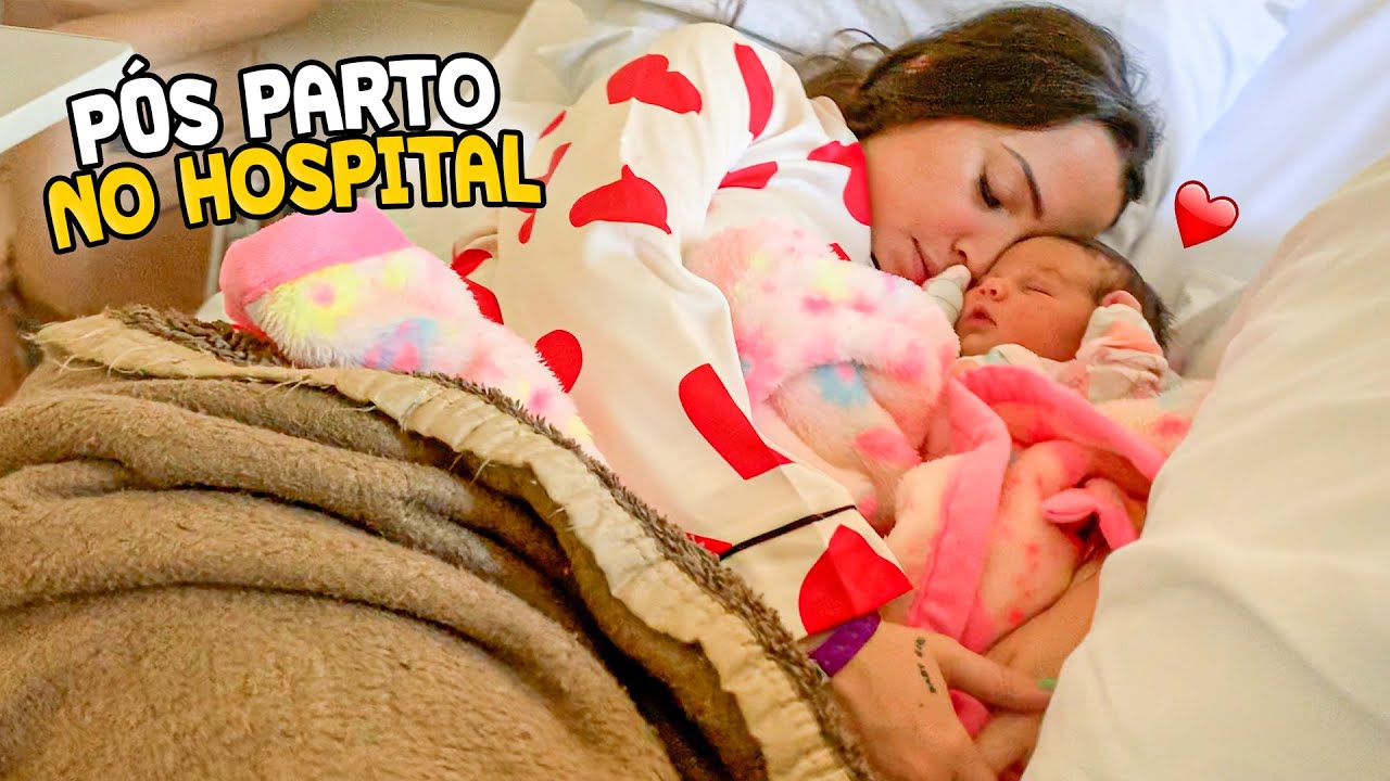 MEU PÓS PARTO NO HOSPITAL