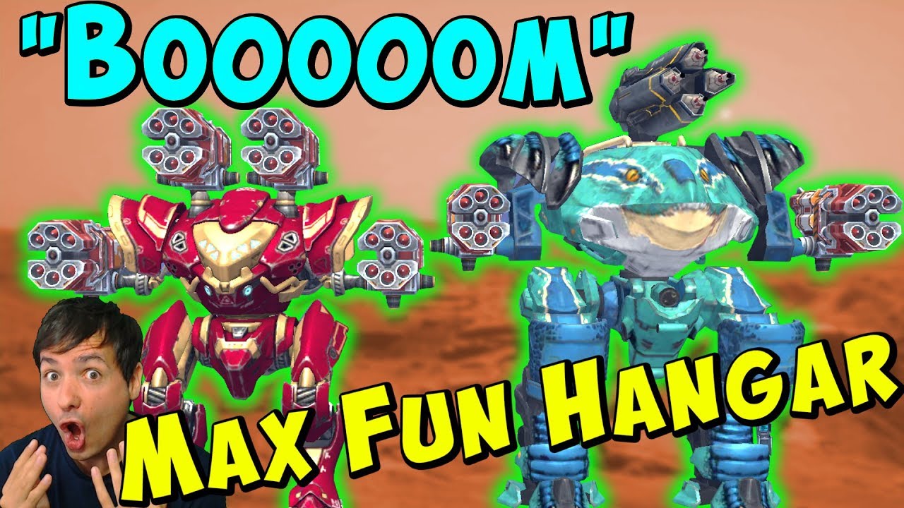 Extreme Fun VORTEX Hangar - BOoOM Mk2 War Robots Live Gameplay WR