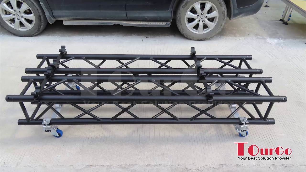 Tourgo Aluminum 290mm Truss Trolley for F34 Global Truss