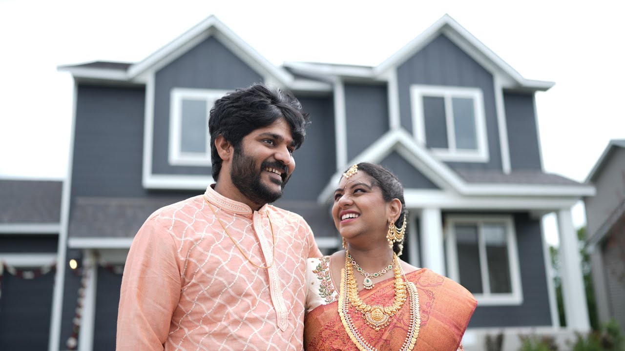 Mounica & Sagar House Warming Ceremony | Minnesota USA 2025