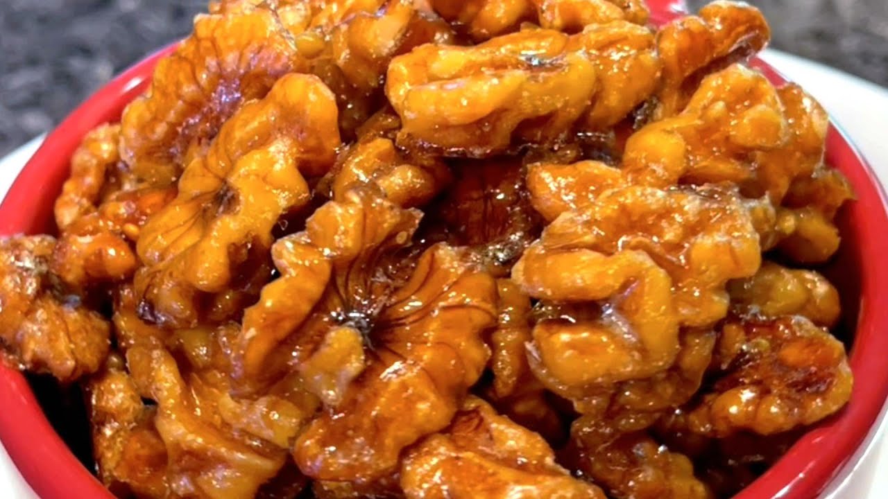 Vanilla Amber Walnut (香草味琥珀核桃) - 晶莹剔透，酥脆香甜，健康补脑