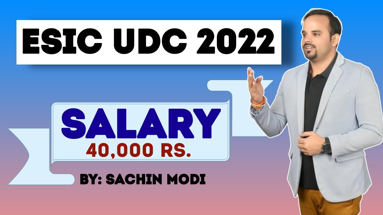 esic udc recruitment 2021 | esic recruitment 2021 | esic udc salary 2022