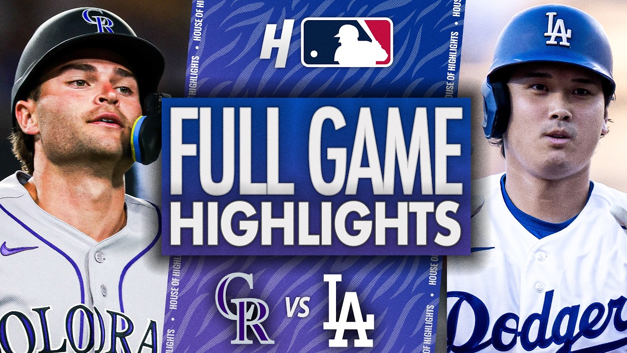 Colorado Rockies против Los Angeles Dodgers &mdash; ЛУЧШИЕ МОМЕНТЫ МАТЧА 🔥 8 июля 2026 г., сезон MLB