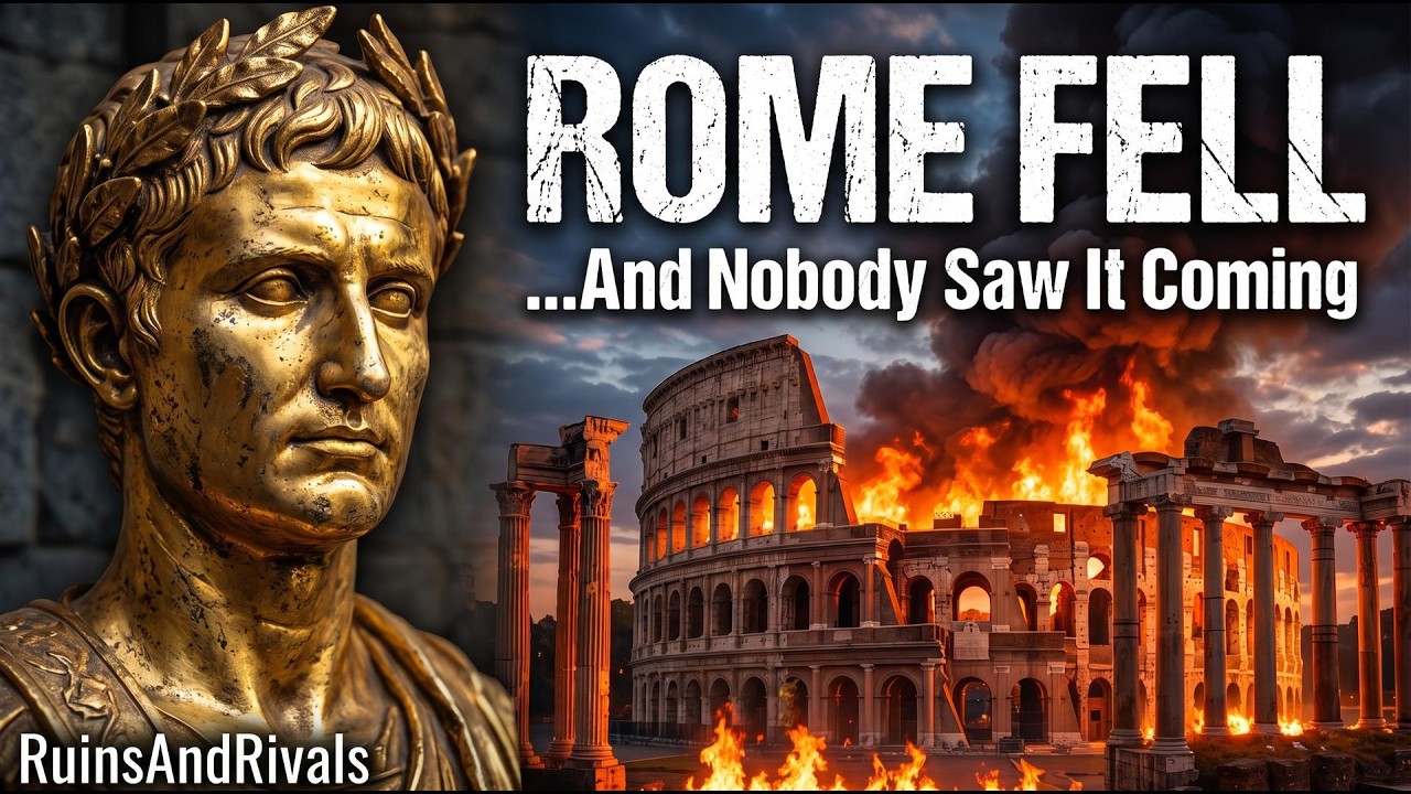 The Rise and Fall of the Roman Empire: A 70 Million Person Story 🏛️