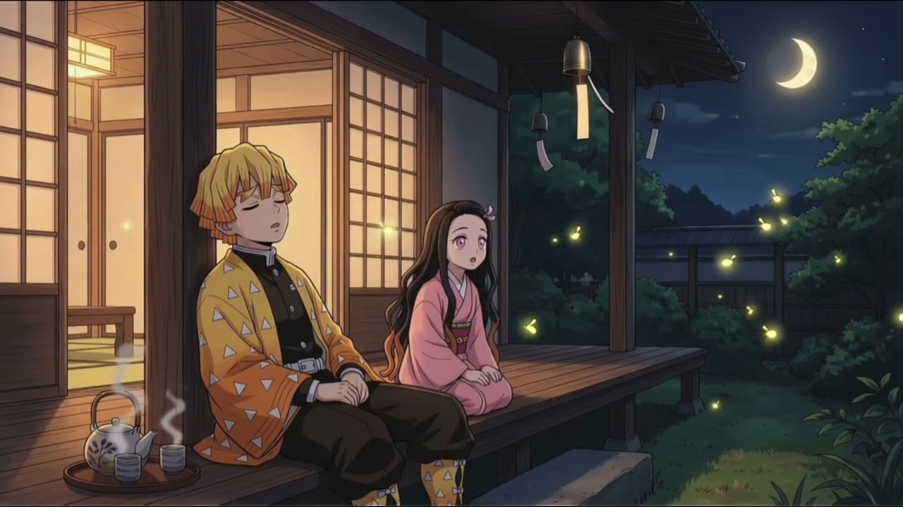 (a). recharge | Lofi Beats | 30 Minute Mix | relax with Zenitsu & Nezuko 