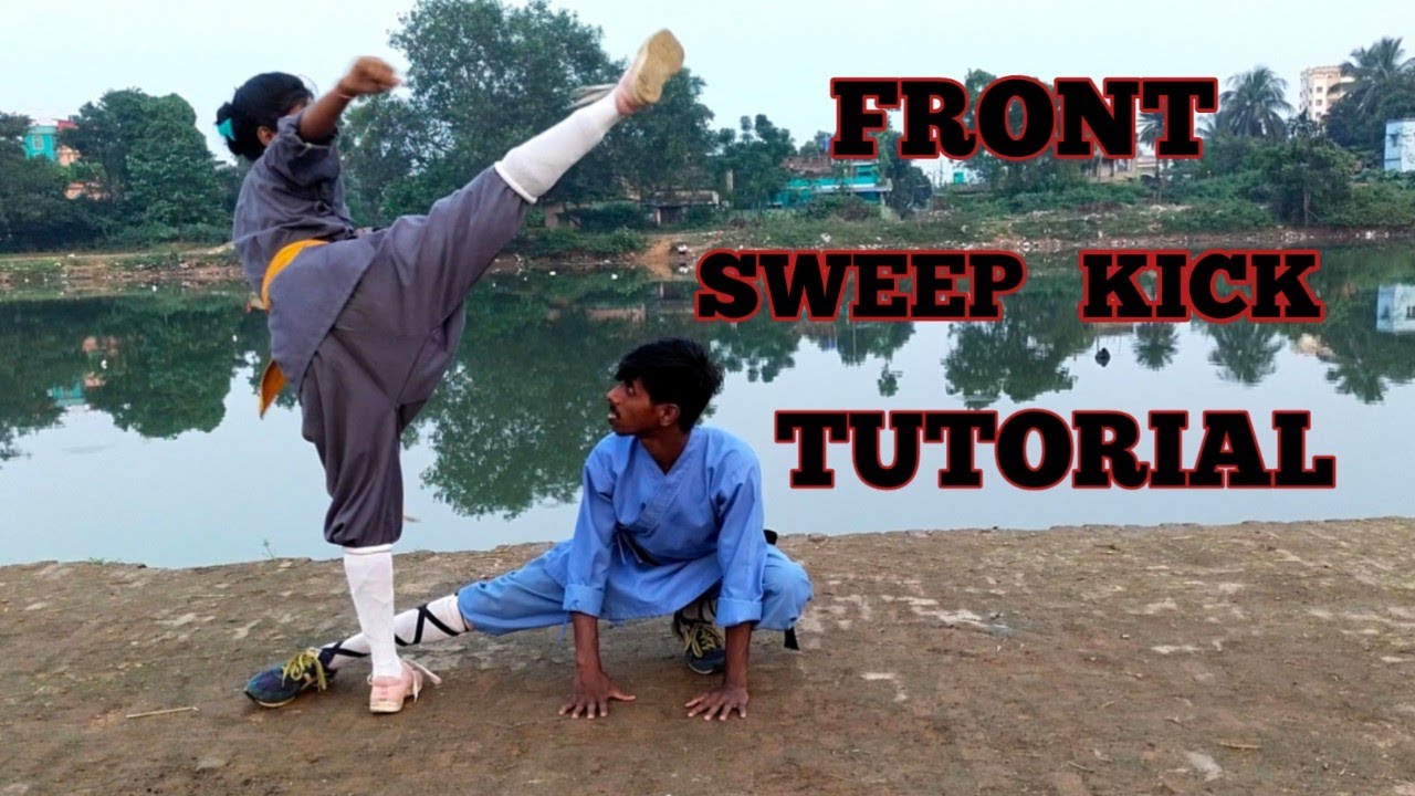 How To Do Front Sweep Kick/Front Sweep Kick In Hindi Tutorial 🔥🔥🔥