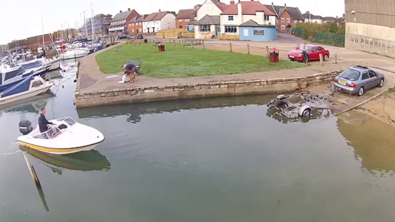 Fletcher Arrowflash Launching at Eling Quay