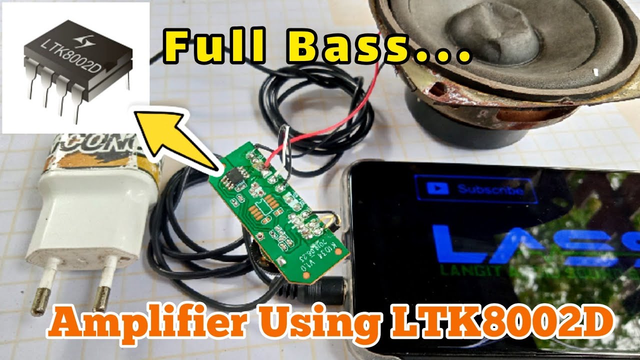 Powerful Amplifier Using LTK8002D