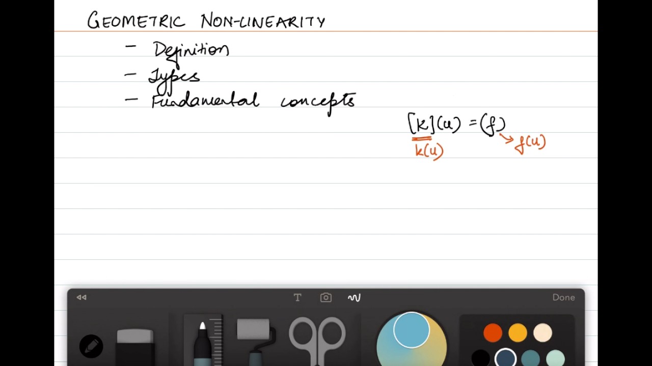 Geometric NonLinearity - Introduction