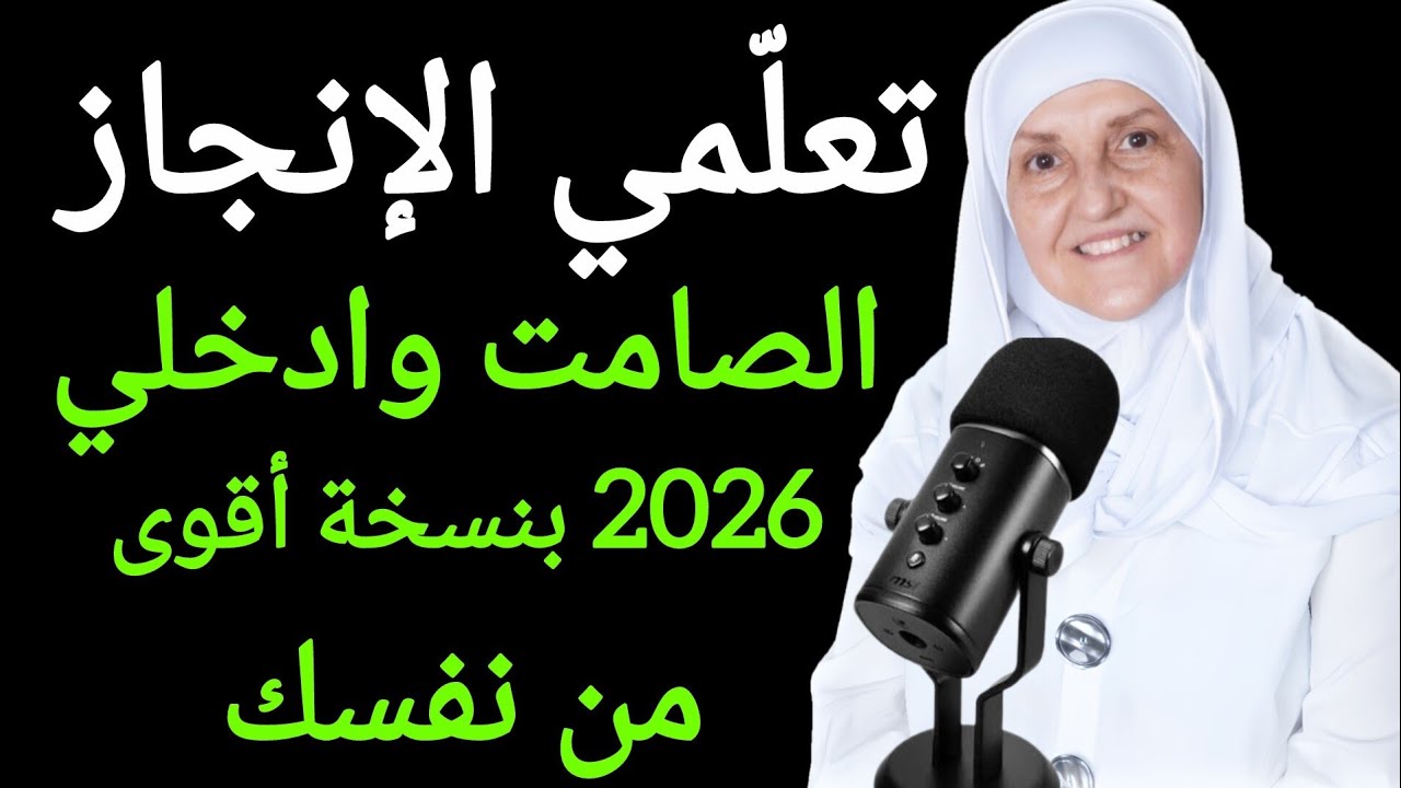 تعلّمي الإنجاز الصامت وادخلي 2026 بنسخة أقوى من نفسك د. هيفاء يونس