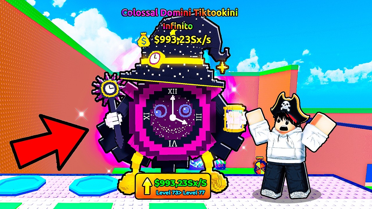 ¡CONSEGUÍ el BRAINROT INFINITY MÁS RARO de TODO TSUNAMI BRAINROTS! 😱