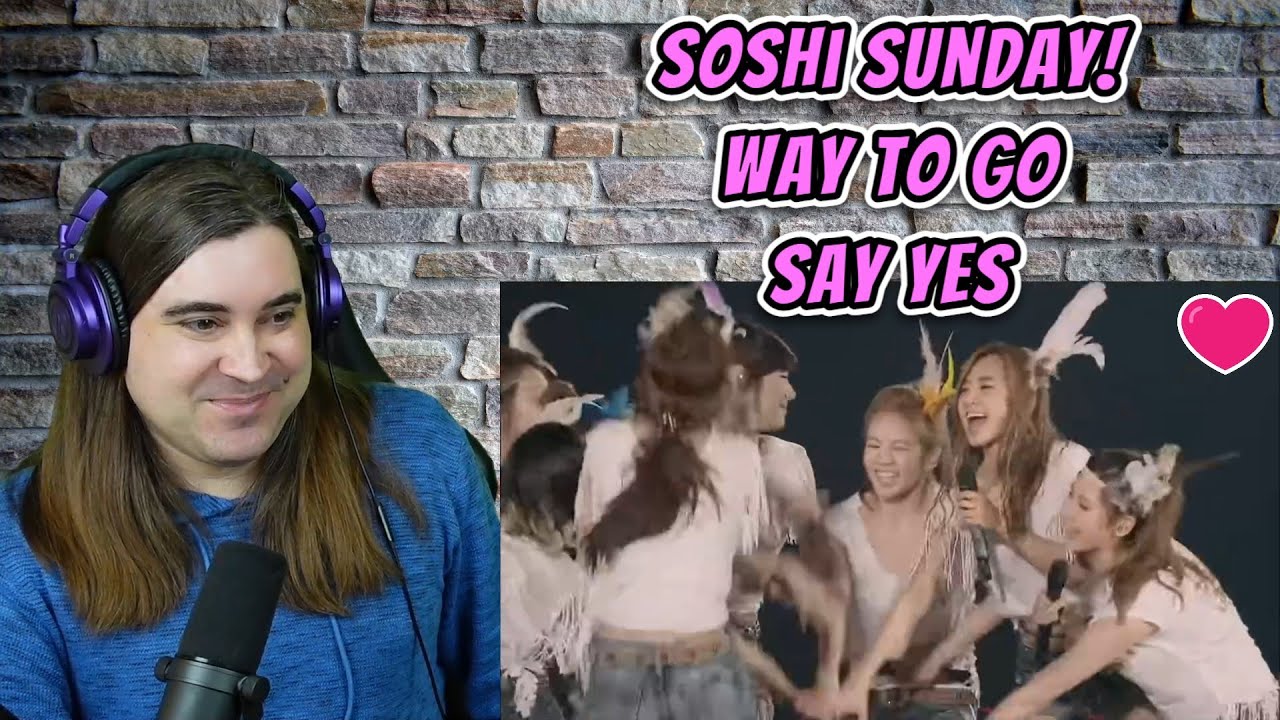 Soshi Sunday!  Reacting to "Way To Go MV & Live In Japan" & "Say Yes" radio performance!