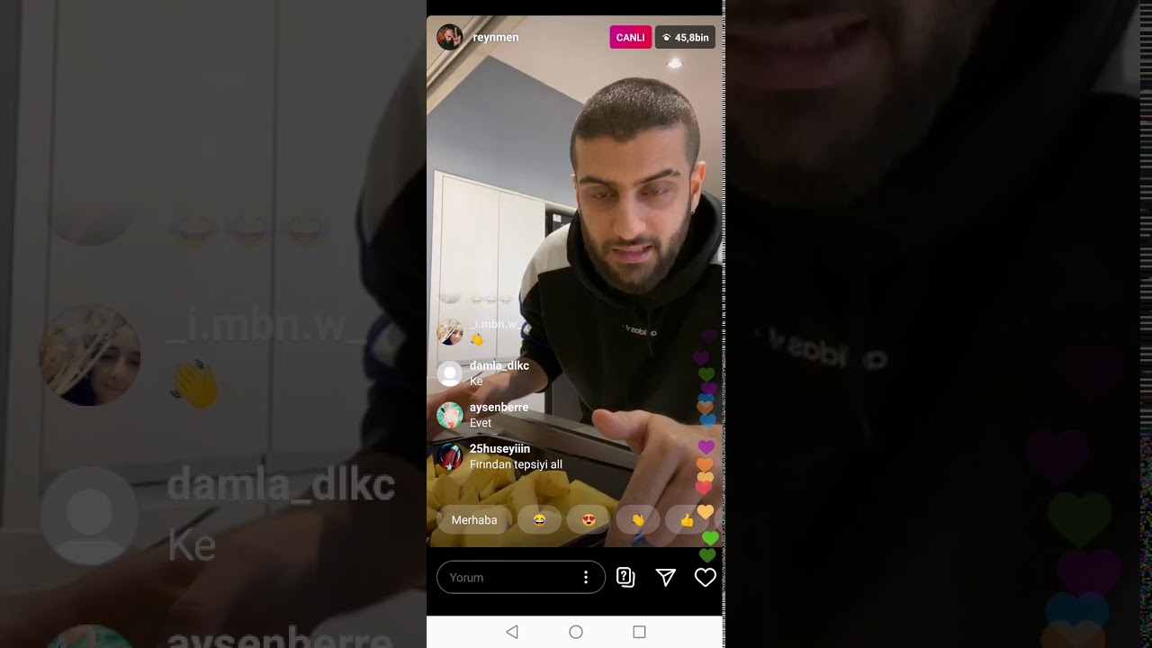 Reynmen Takipçileriyle Birlikte İftar Menüsü Yaptı