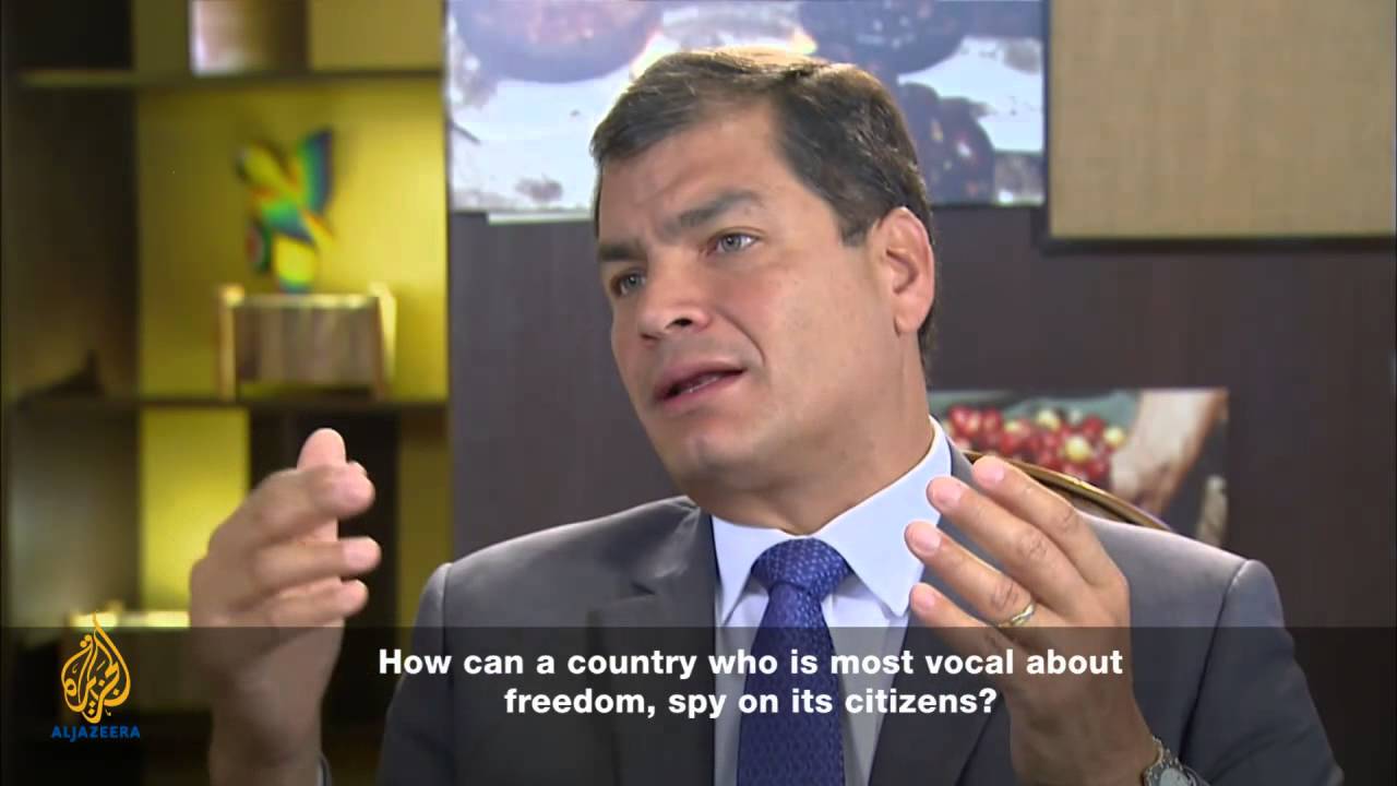 Talk to Al Jazeera - Rafael Correa: 'Our right to grant asylum'