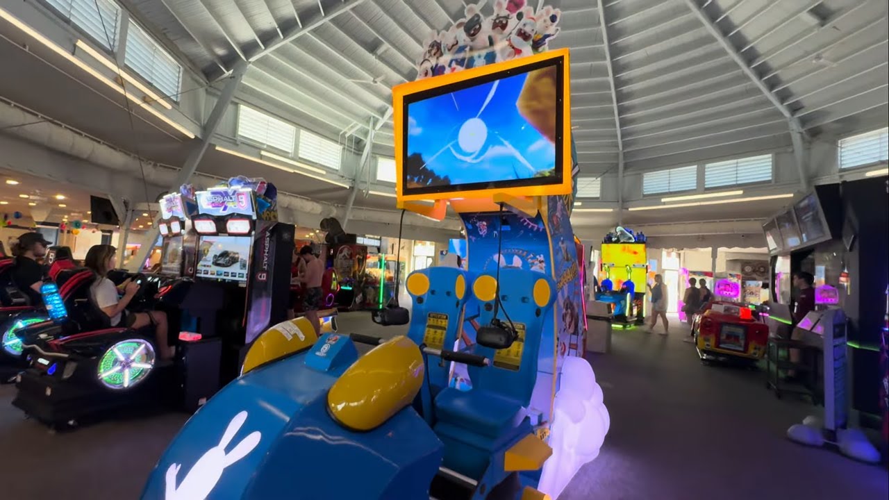 Casino Pier (Seaside Heights NJ), 4K arcade & park walkthrough / tour, June 2024