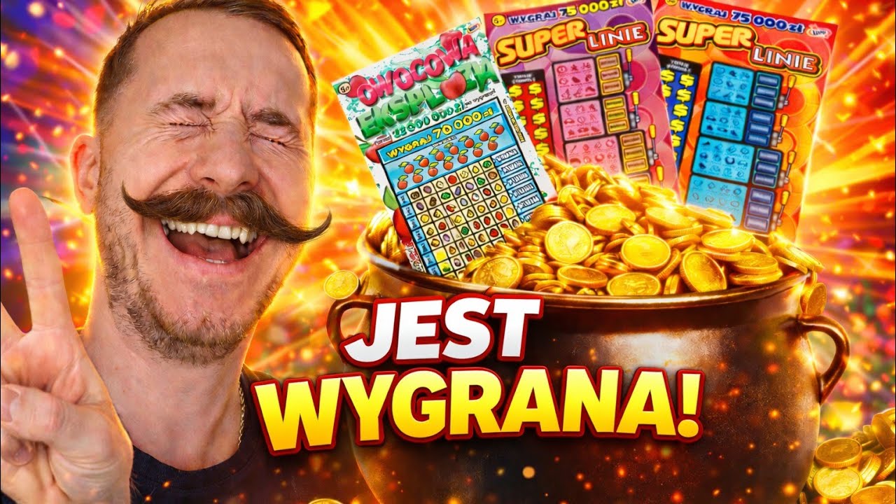 JEST WYGRANA! 😱 1 z 3 zdrapek LOTTO trafiona… ALE CZY WARTO?! 💰