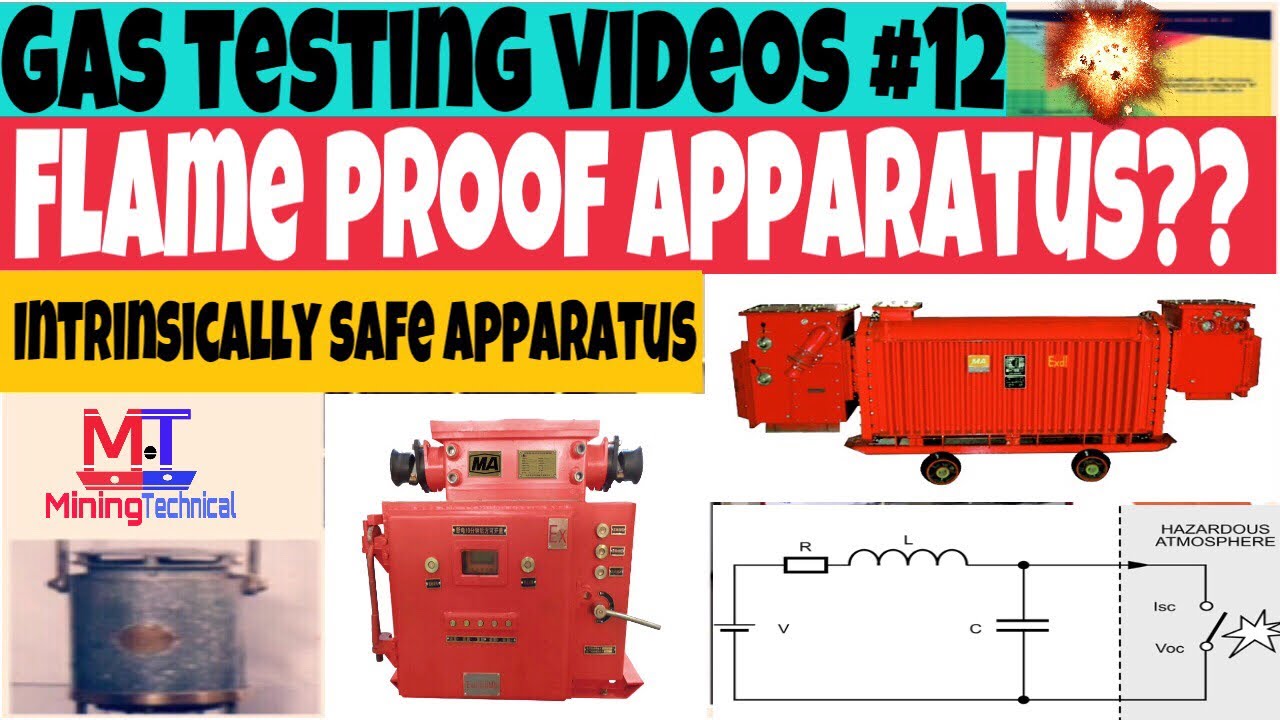 Flame proof apparatus || gas testing videos || 12|| हिन्दी|| mining technical || miningtechnical