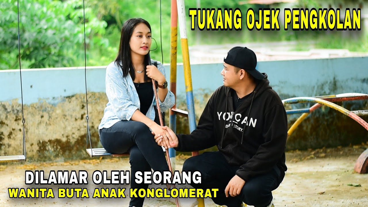 TUKANG OJEK HAMPIR PINGSAN SAAT TIBA-TIBA DI LAMAR OLEH WANITA BUTA YANG DIA TOLONG TERNYATA ADALAH