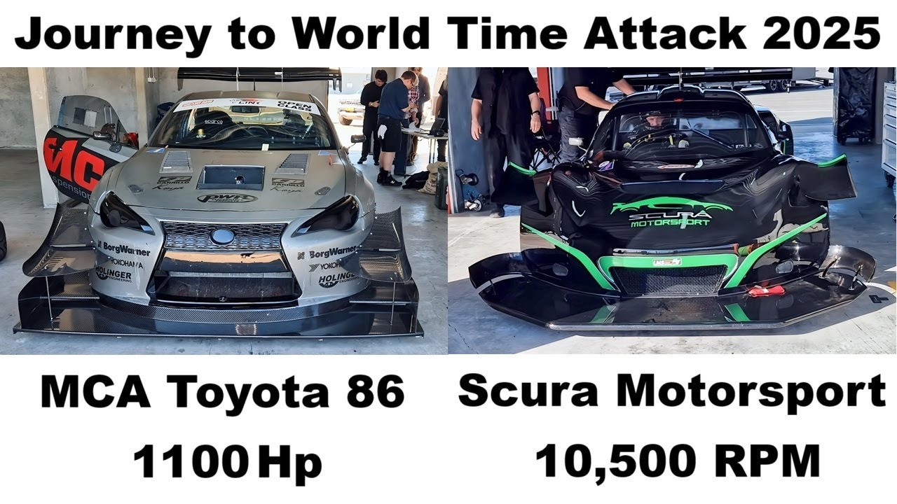 Journey to World Time Attack WTAC 2025 - 1100Hp MCA Toyota 86 and Scura Motorsport Lotus - Test Day