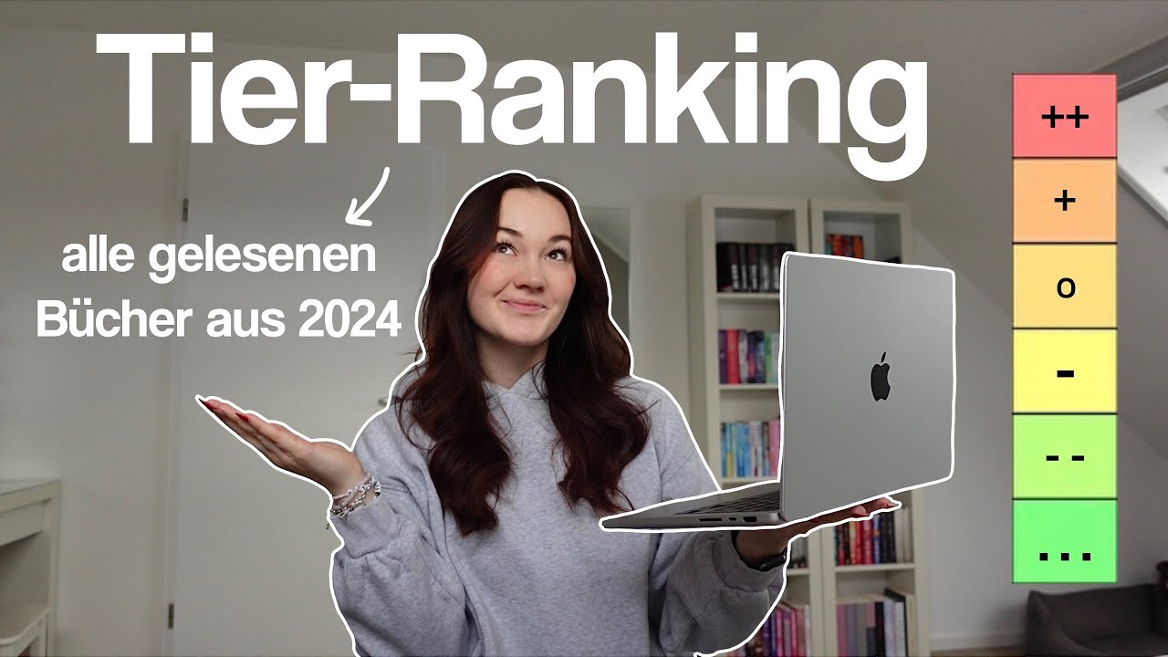 Alle Bücher, die ich 2024 gelesen habe im Ranking! 📊👀🏆 *best & worst*