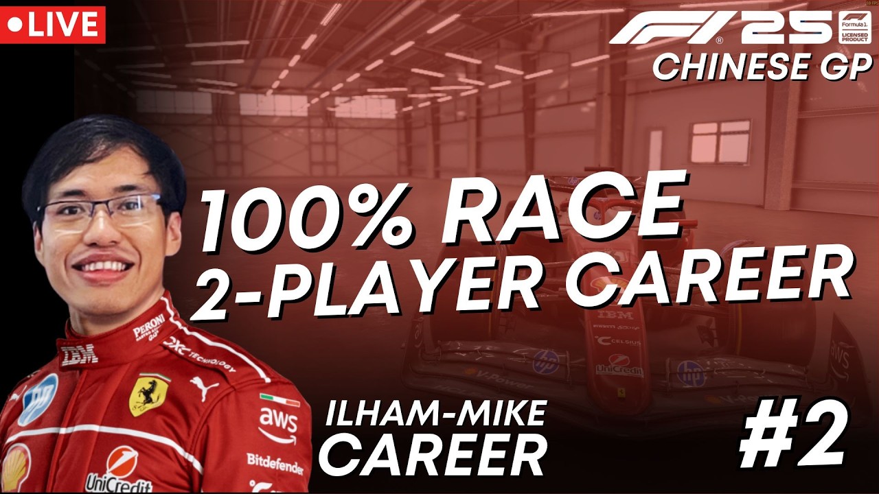 [2 PLAYER CAREER F1] FERRARI LAST TO CHALLENGE | EP2​