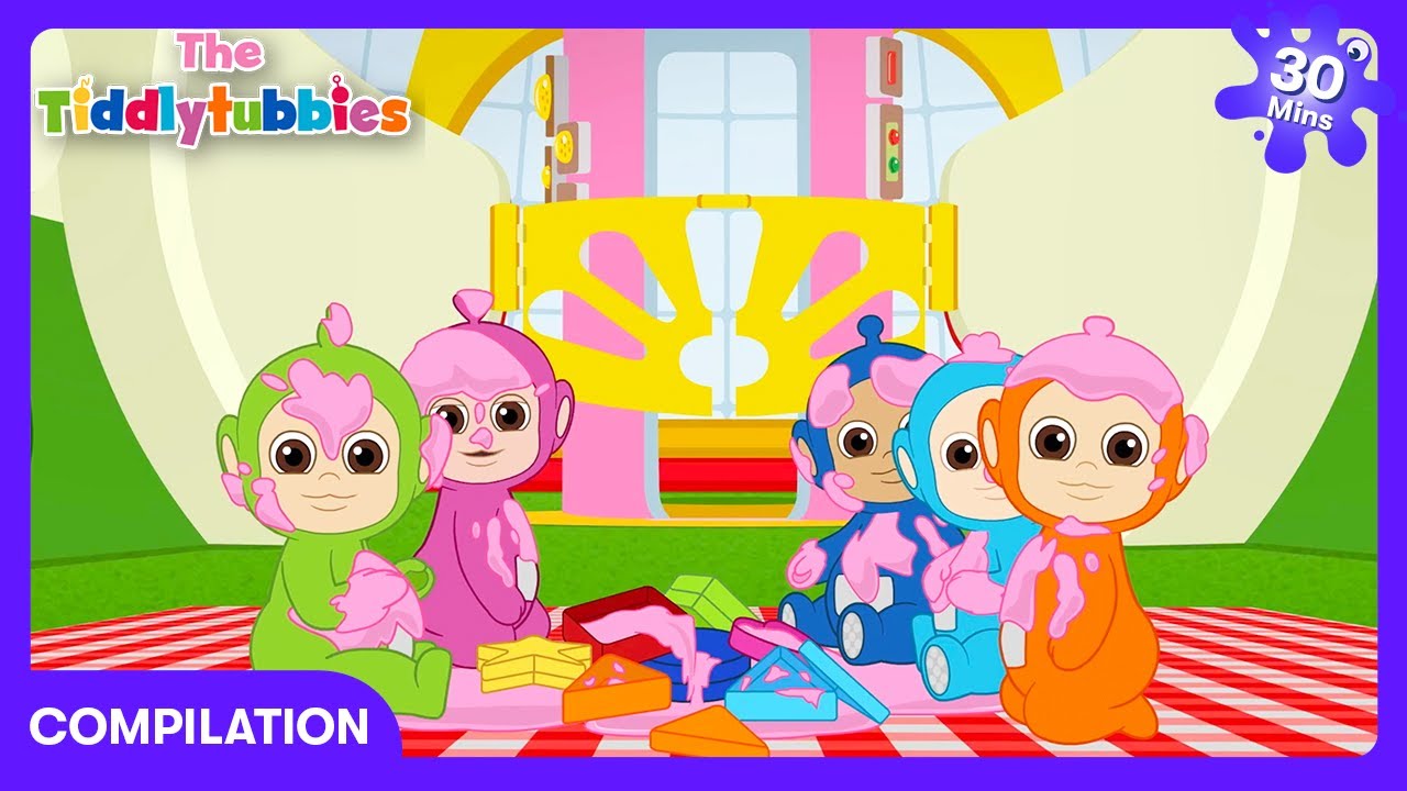 Teletubbies - Herkullinen sisäpiknik | Lastenohjelmat | WildBrain Pieni Piirroskaupunki